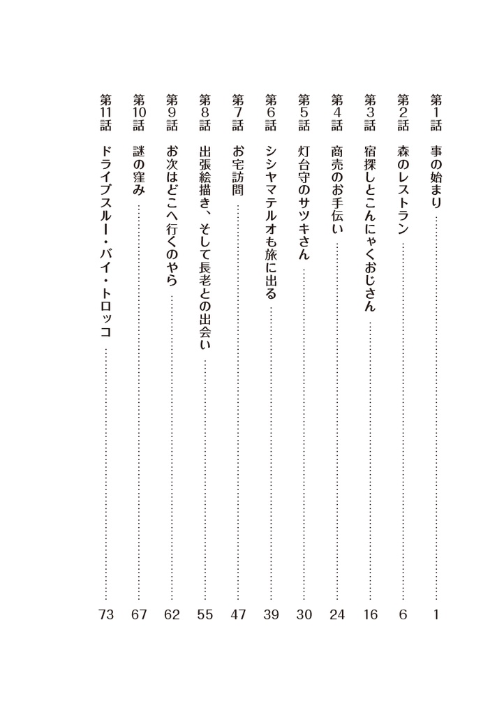 イノシチ 旅に出る