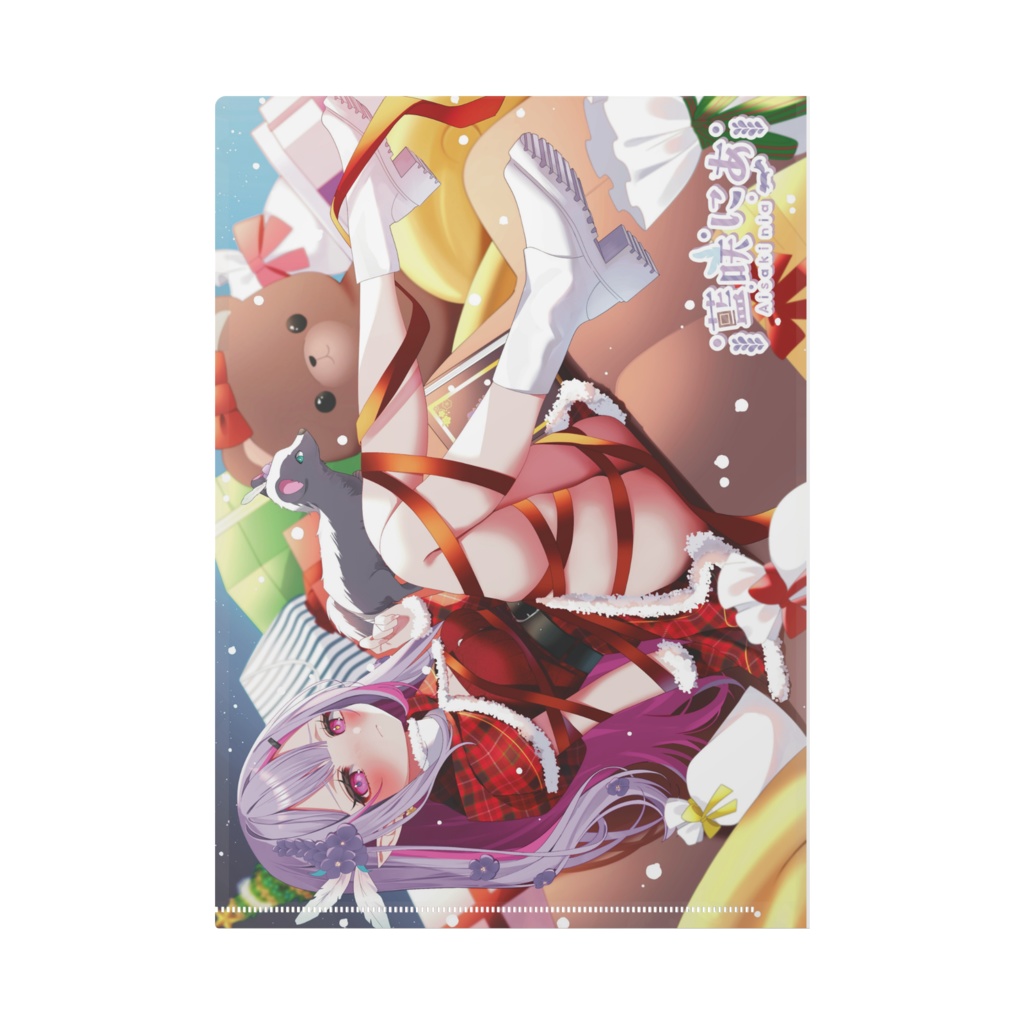 【藍咲にあ】クリアファイル