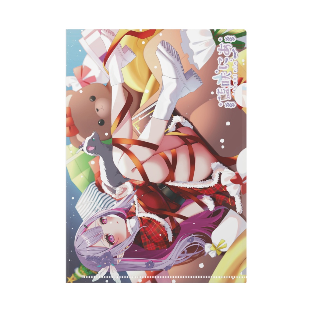 【藍咲にあ】クリアファイル