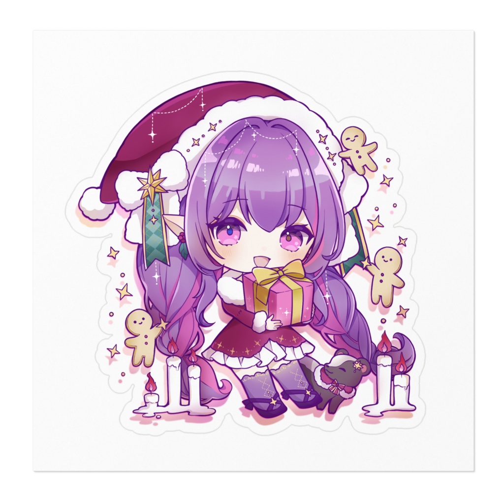 【藍咲にあ】ステッカー