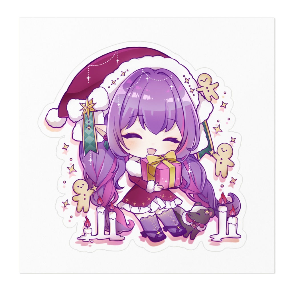 【藍咲にあ】ステッカー