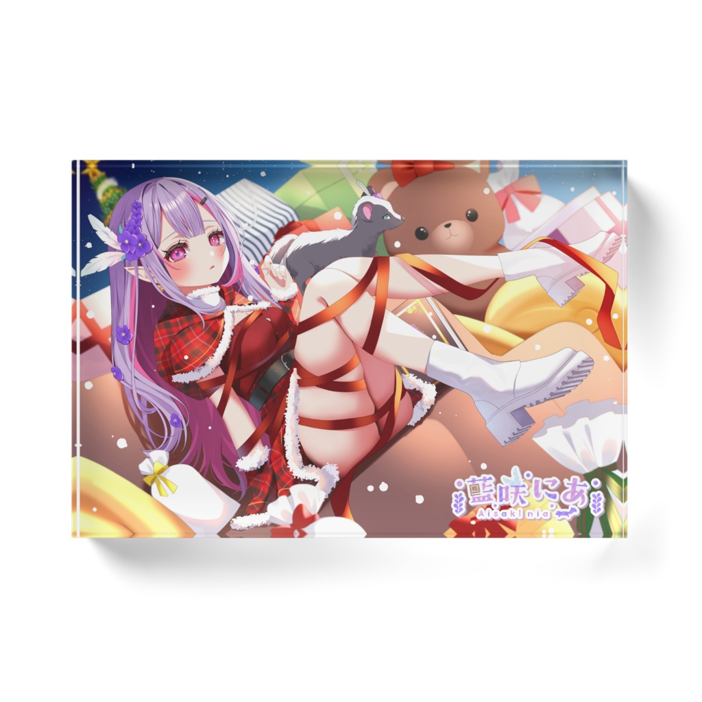 【藍咲にあ】アクリルブロック