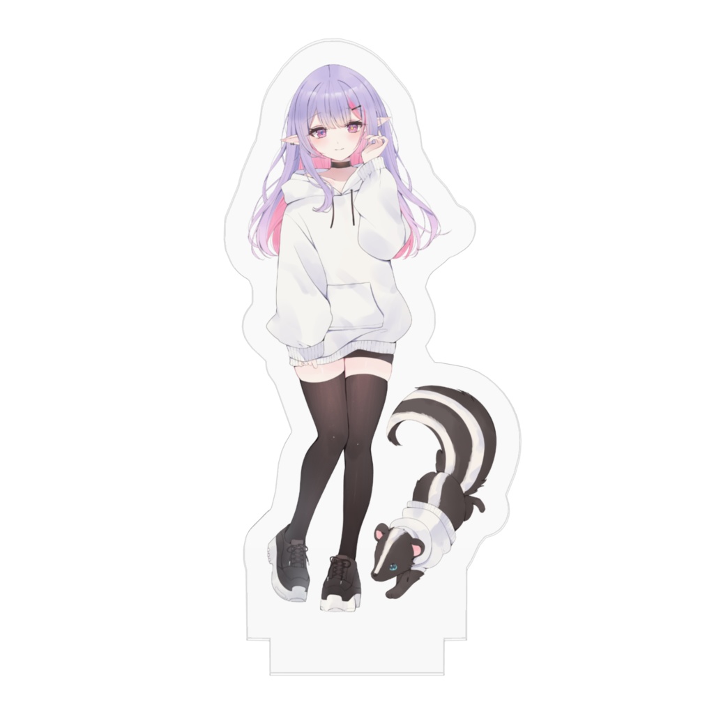 【藍咲にあ】アクリルフィギュア 微笑み