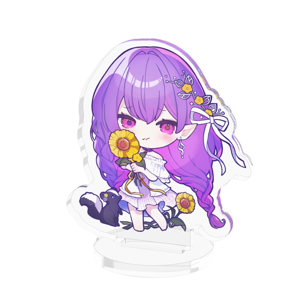 【藍咲にあ】1周年記念-ぷく顔- アクリルフィギュア