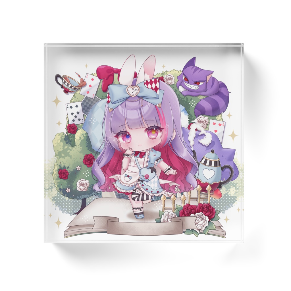 【藍咲にあ】アクリルブロック