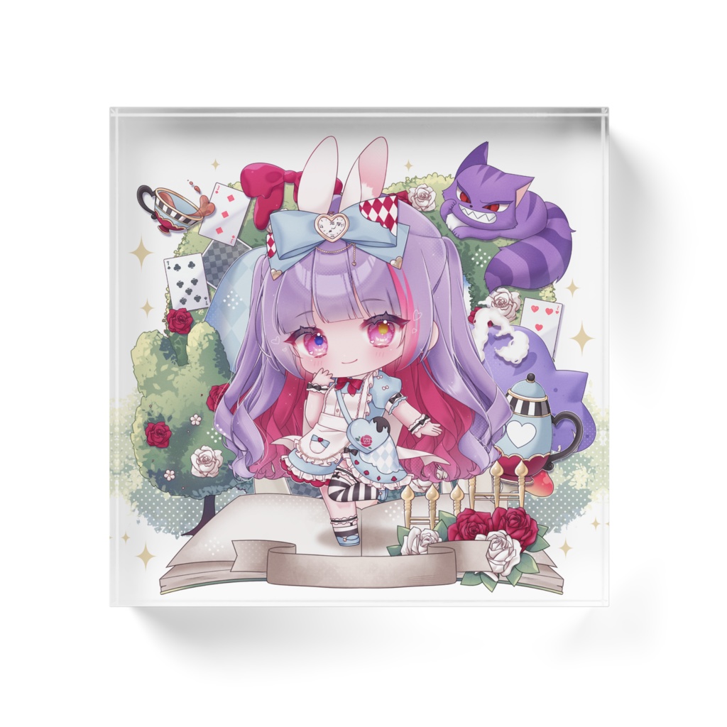 【藍咲にあ】アクリルブロック