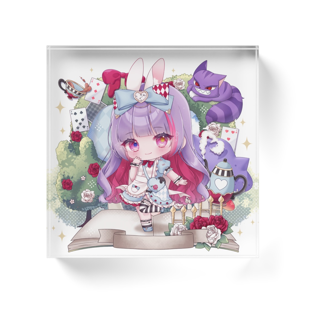 【藍咲にあ】アクリルブロック