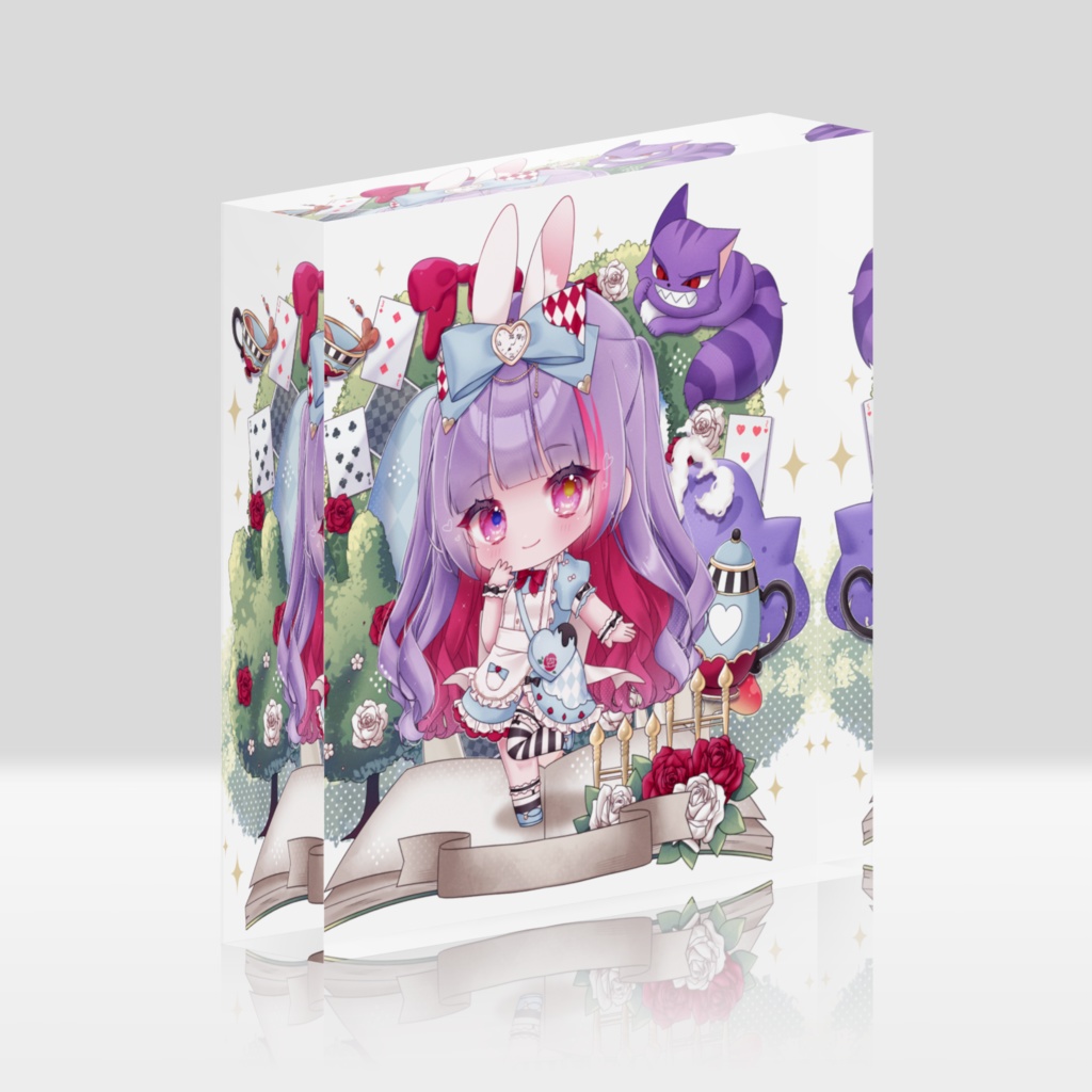 【藍咲にあ】アクリルブロック