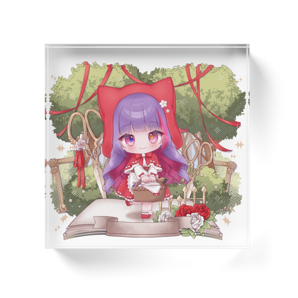 【藍咲にあ】アクリルブロック