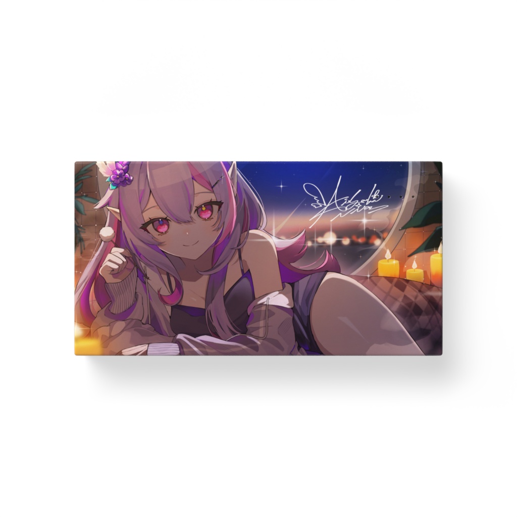 【藍咲にあ】モバイルバッテリー