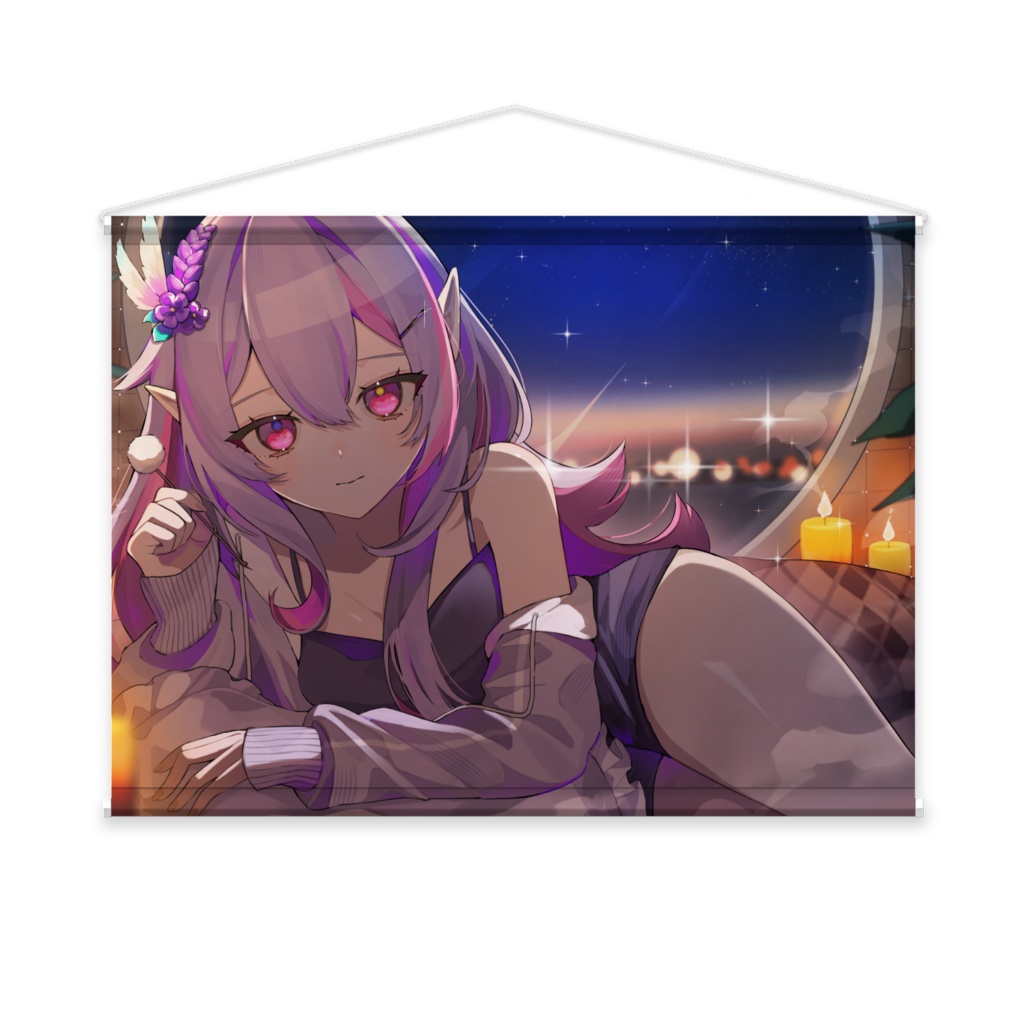 【藍咲にあ】タペストリー