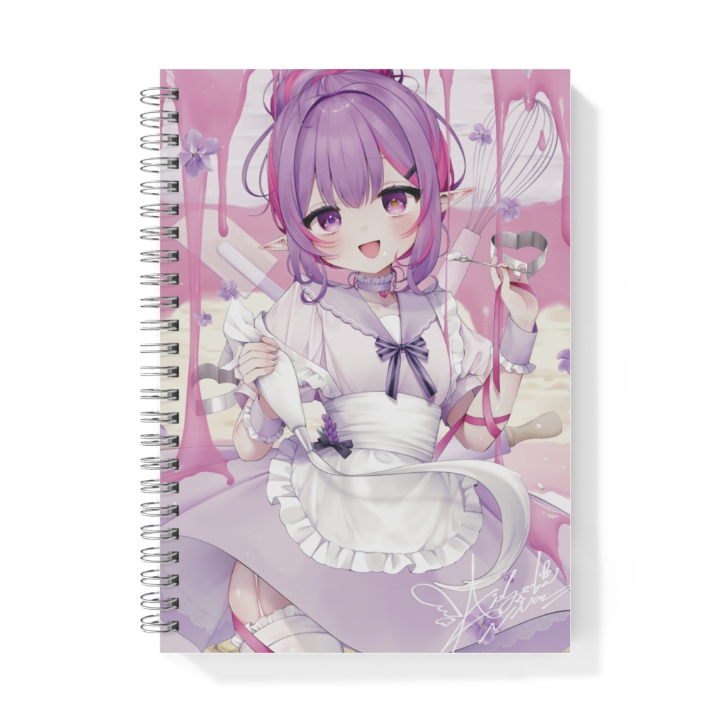 【藍咲にあ】リングノート