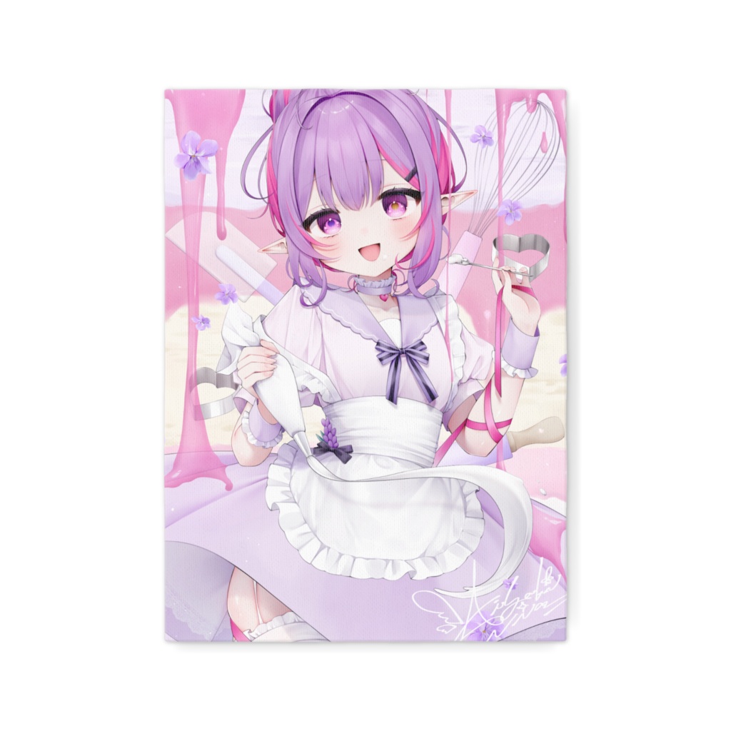 【藍咲にあ】キャンバス