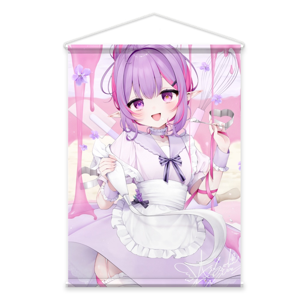 【藍咲にあ】タペストリー