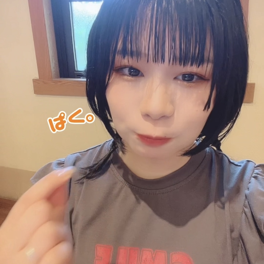 食べてる動画🎥