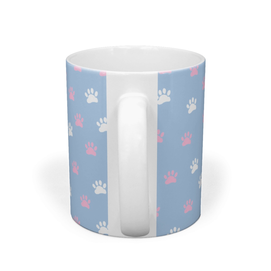 猫丸 マグカップ/空色