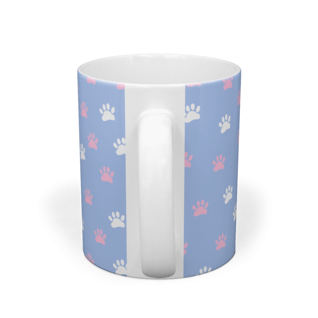 猫丸 マグカップ/ラベンダー