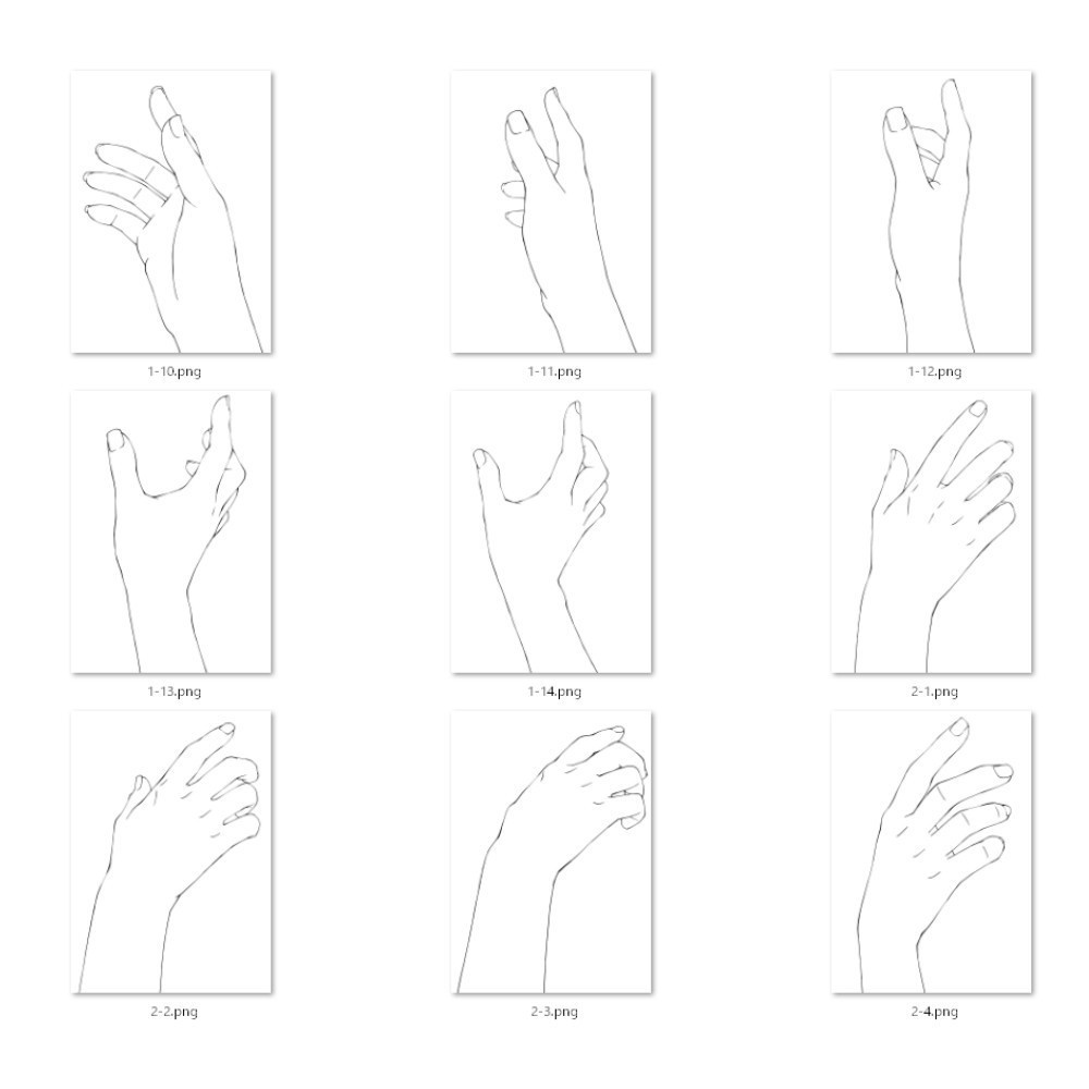 【新作リリース記念!20%OFF】【全52種】スマホを持つ手・手のみ素材集|多アングル網羅【漫画・イラスト用】背景透過PNG&ClipStudio用データ【無料サンプル有】:128