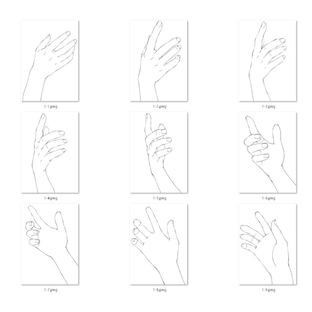 【新作リリース記念!20%OFF】【全52種】スマホを持つ手・手のみ素材集|多アングル網羅【漫画・イラスト用】背景透過PNG&ClipStudio用データ【無料サンプル有】:128