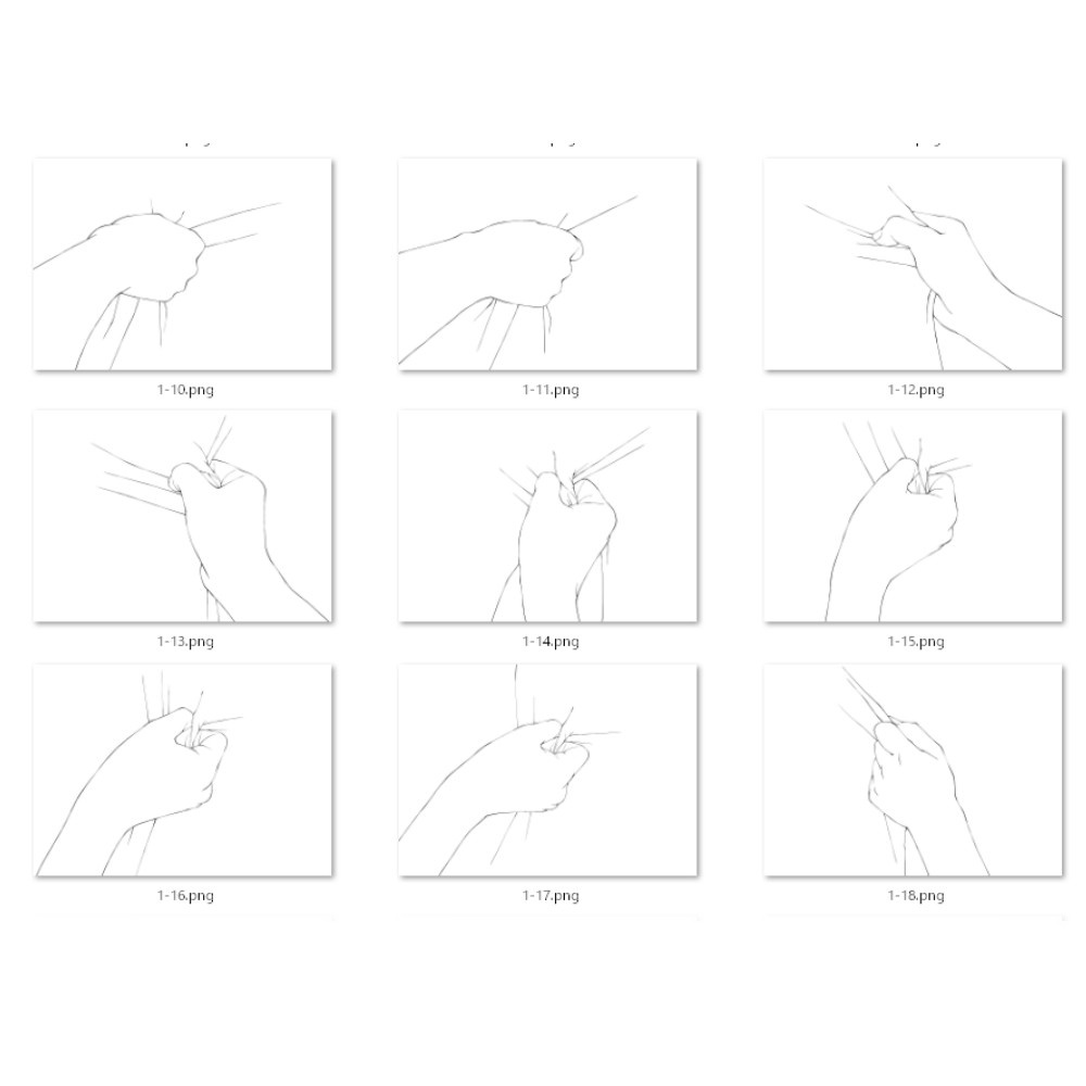 胸倉を掴む手・服のシワ素材集(全63種)片手・両手・Yシャツ対応【漫画・イラスト用】背景透過PNG&ClipStudio用データ【無料サンプル有】:129