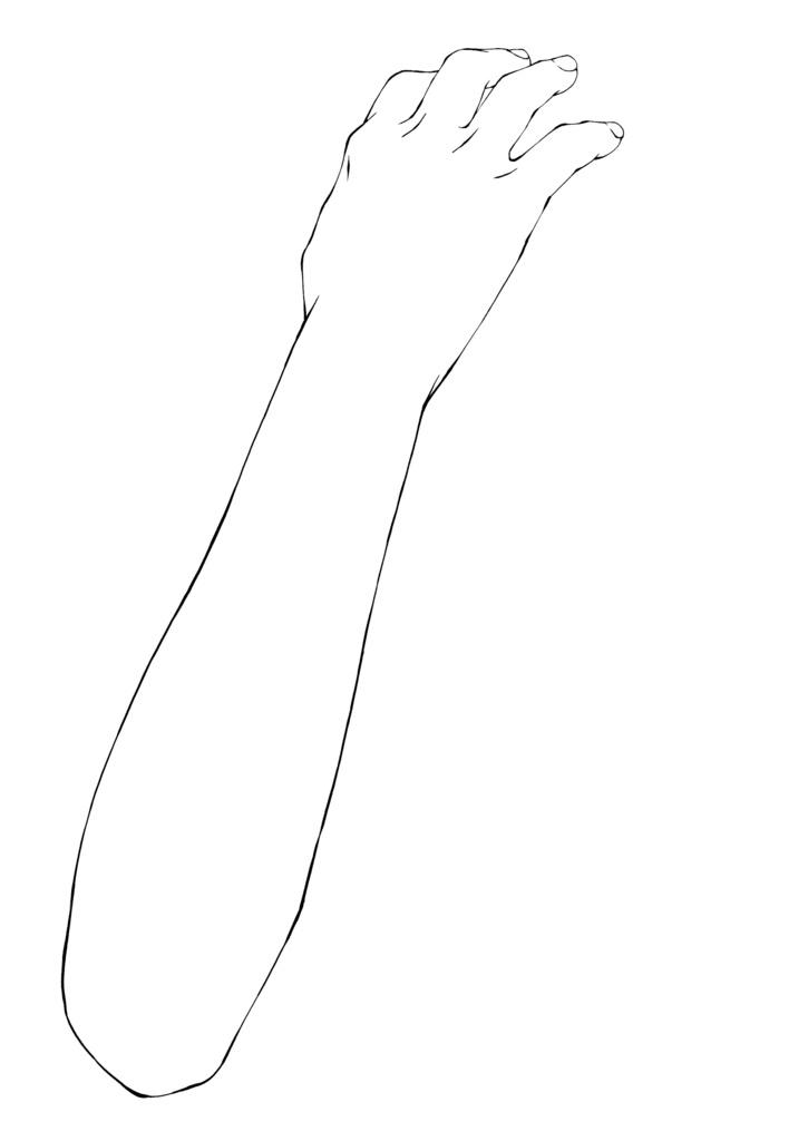 ☕【12素材】前髪をかきあげる手素材集:髪をかきあげ・払うポーズ多アングル【漫画・イラスト用】背景透過PNG&ClipStudio用データ【無料サンプル有】:141