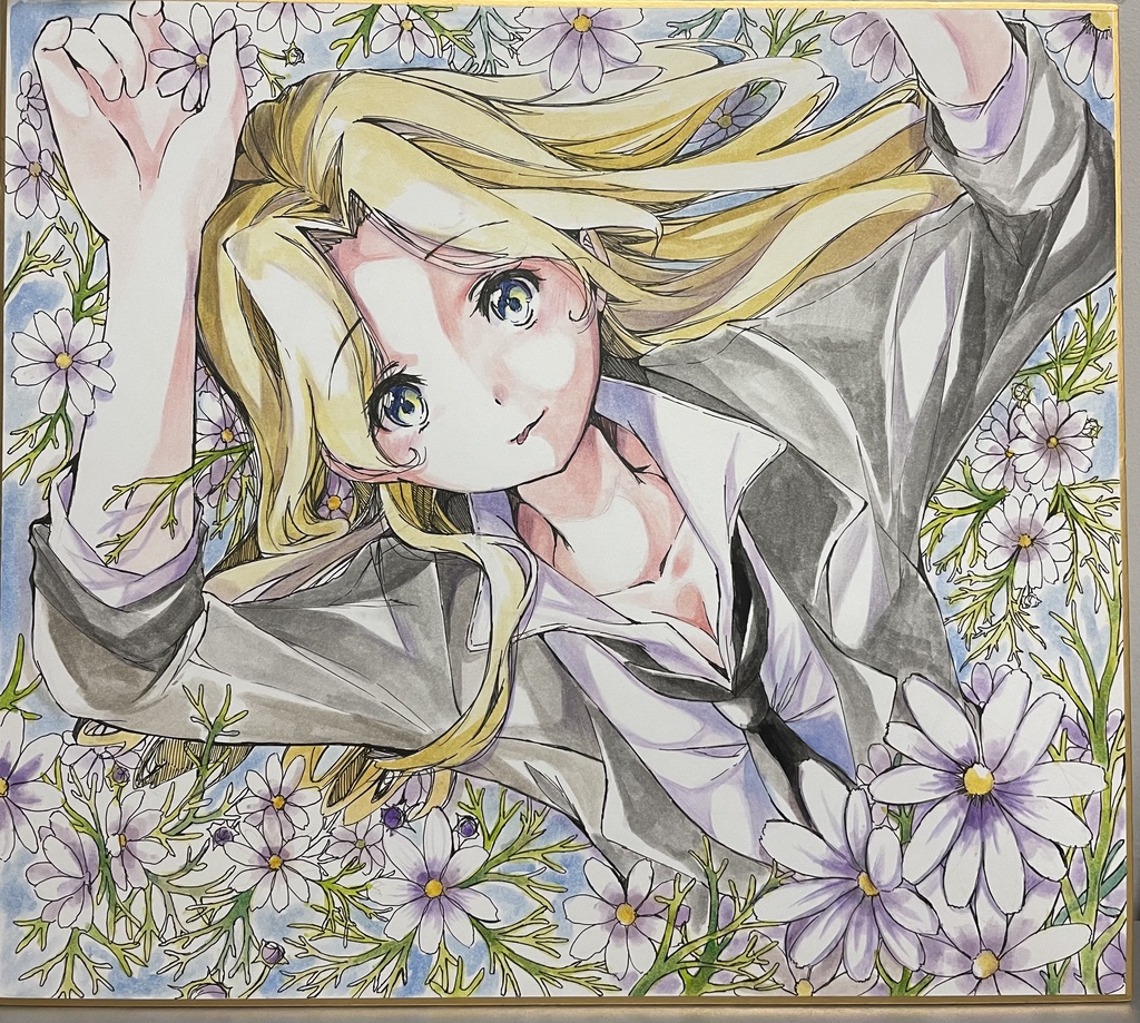 ケイ×マーガレット色紙