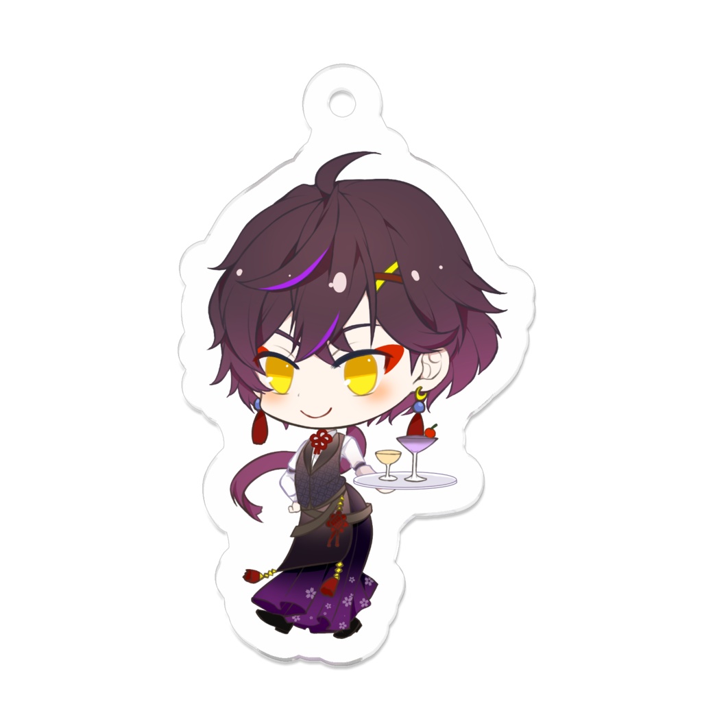 御縁カルラアクリルキーホルダー