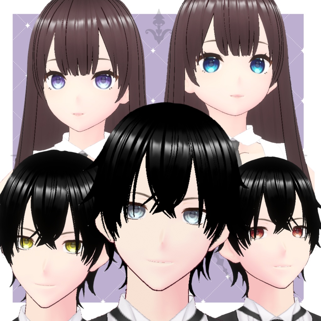 【VRoid用】瞳テクスチャ【正式版】