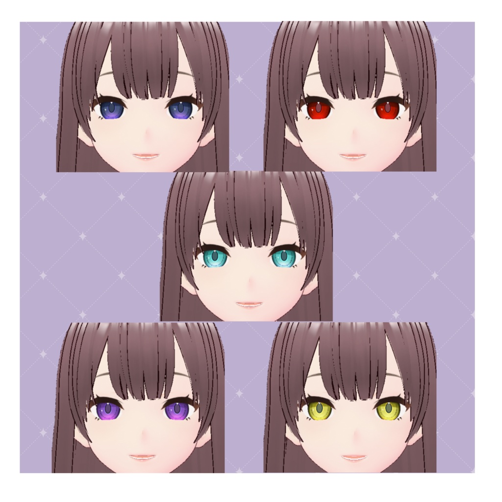 【VRoid用】瞳テクスチャ【正式版】