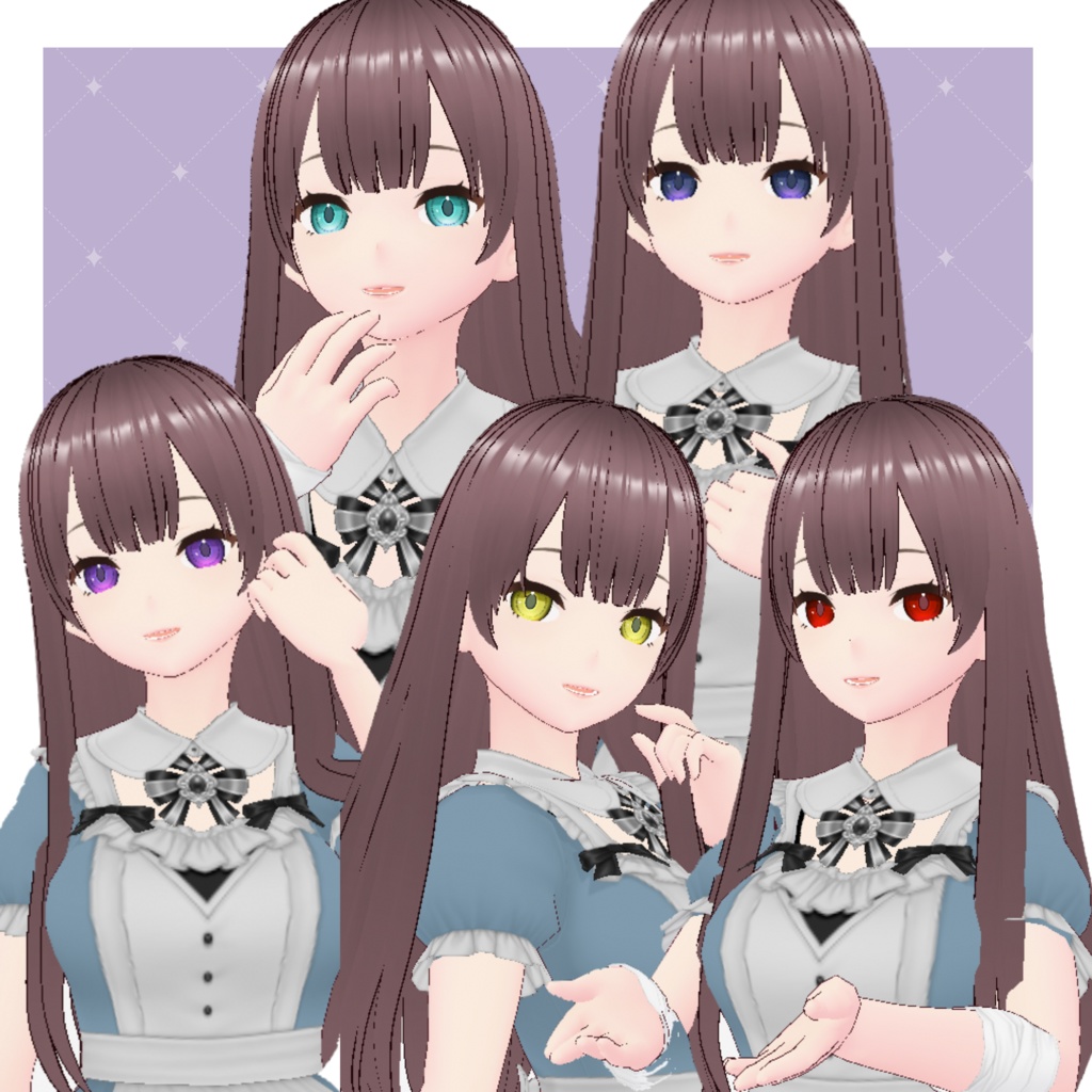 【VRoid用】瞳テクスチャ【正式版】