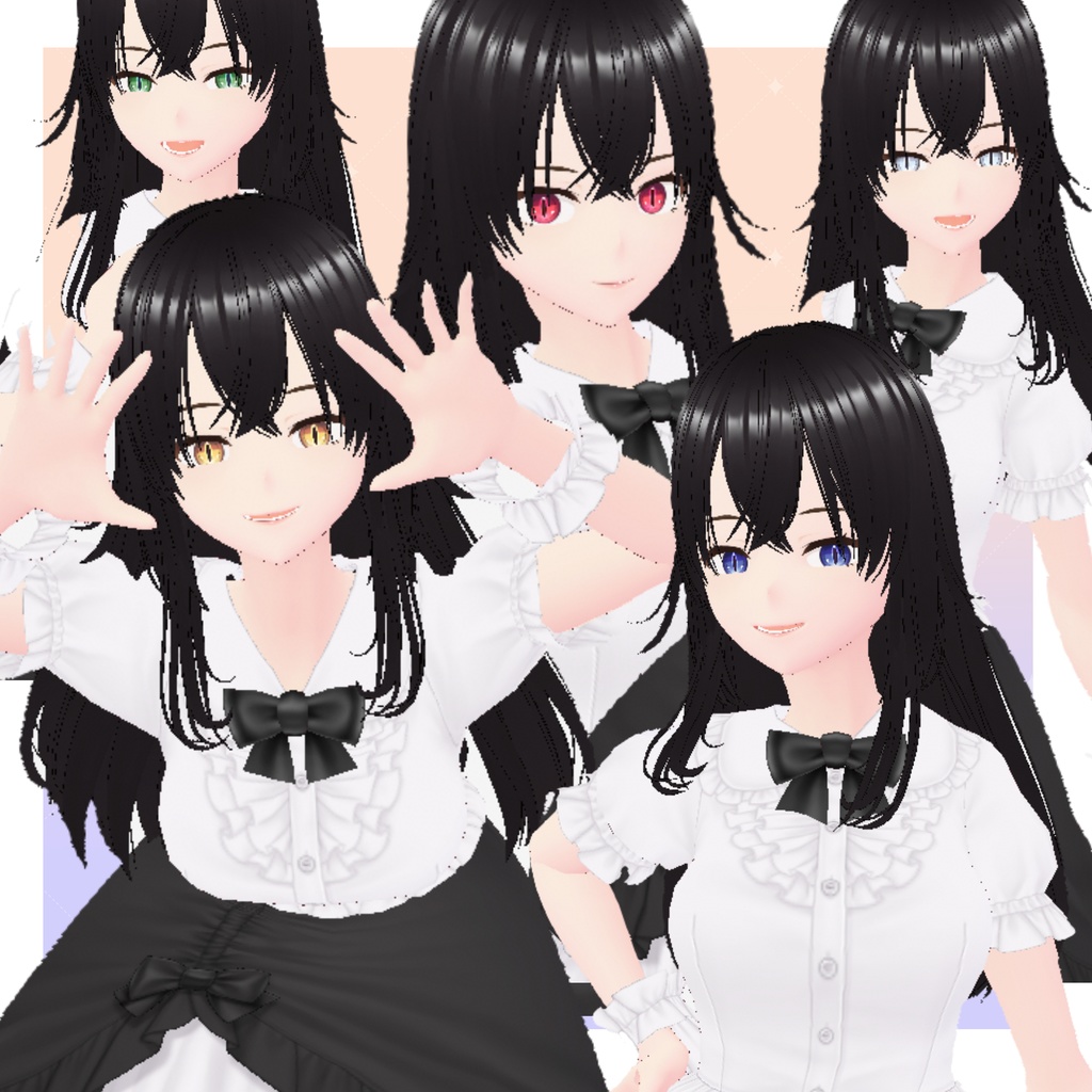 【VRoid用】キャットアイテクスチャ【正式版】