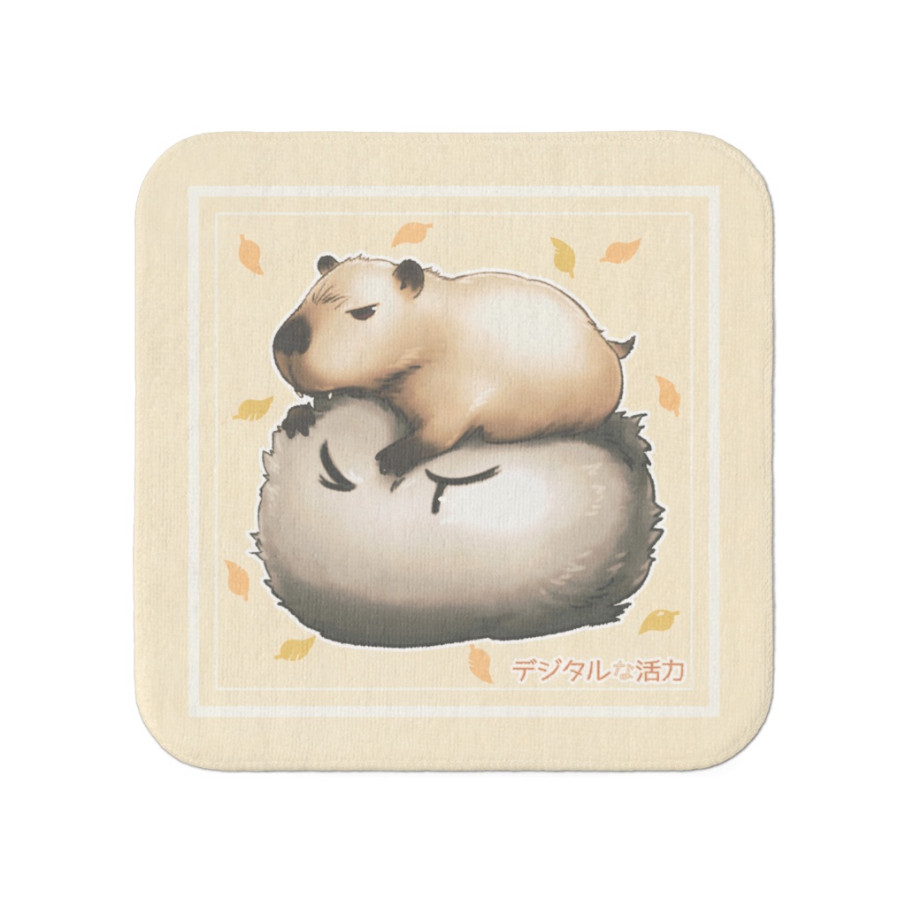 毛玉モンスターハンドタオル