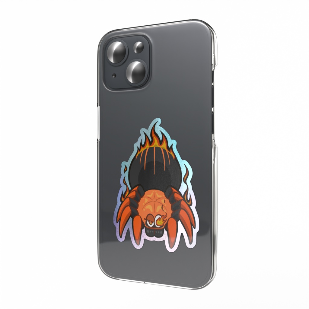 ゆる~いタランチュラステッカー<ファイアーレッグ>