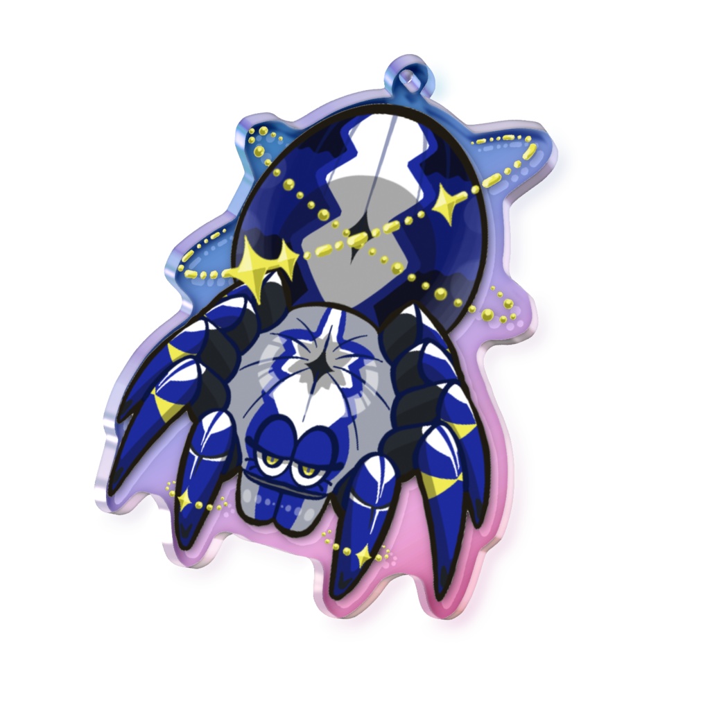 ゆる~いタランチュラアクキー<メタリカ>