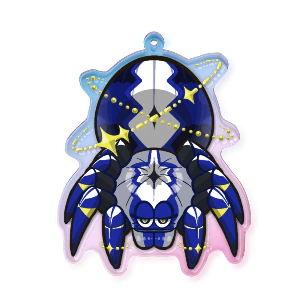 ゆる~いタランチュラアクキー<メタリカ>