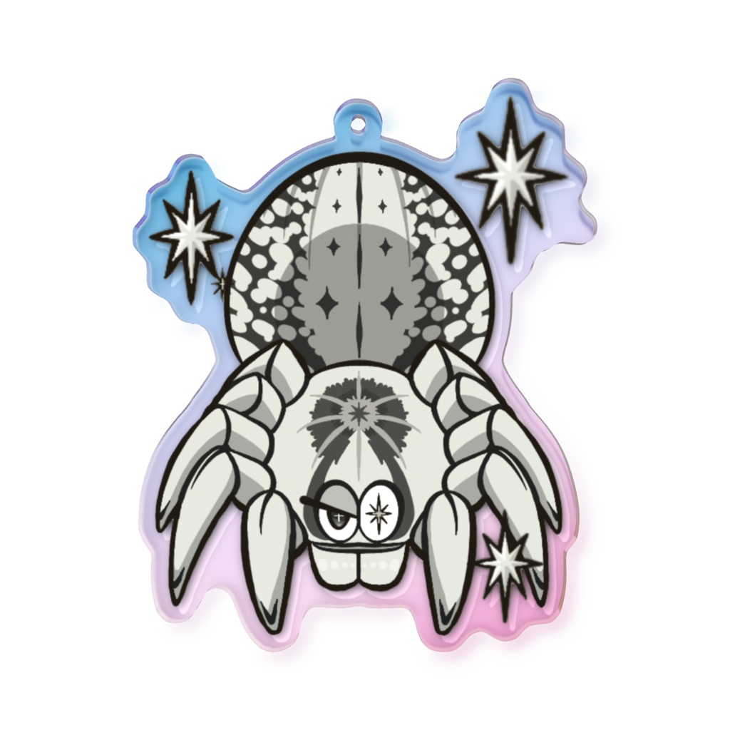 ゆる~いタランチュラアクキー<トーゴスターバースト>