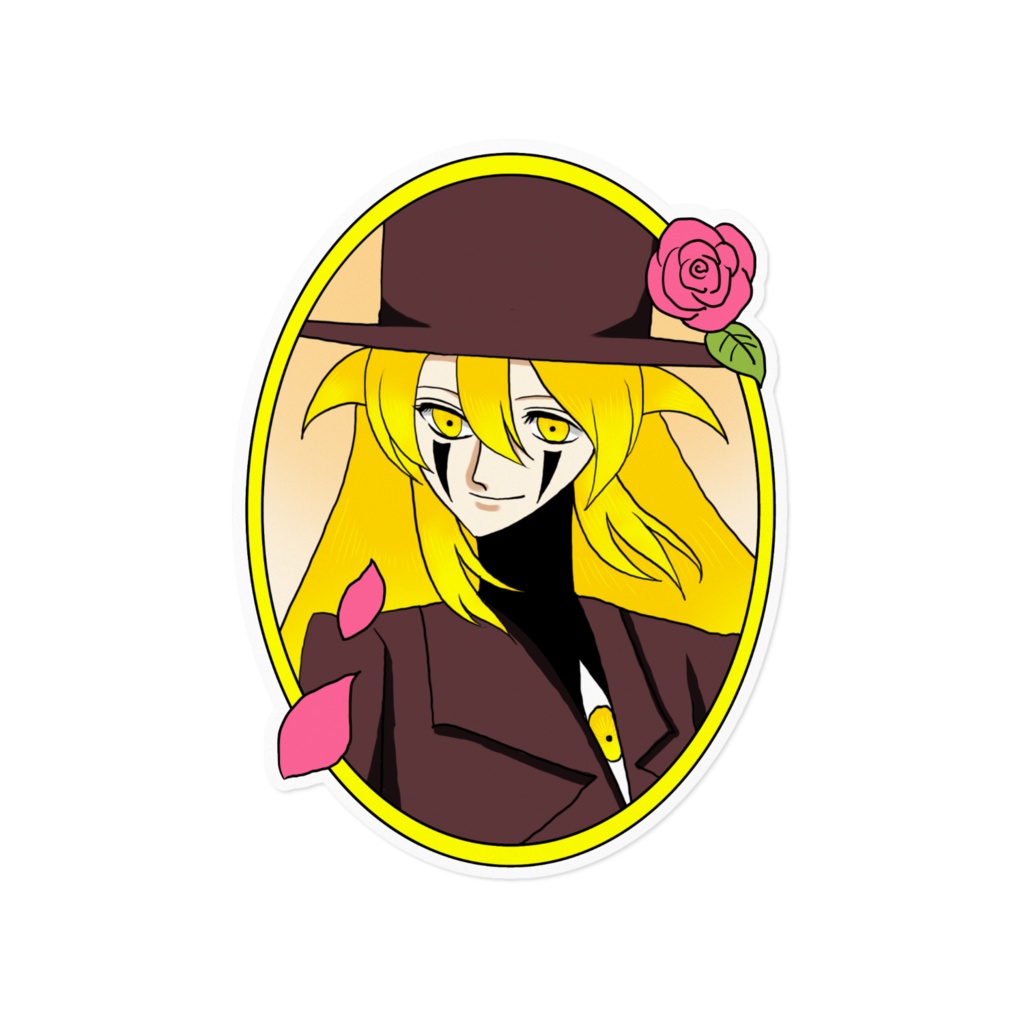 下坂アレハンドロステッカー