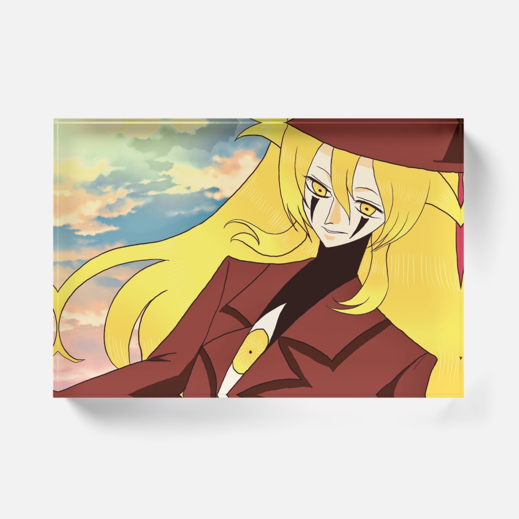 下坂アレハンドロアクリルブロック2クリア