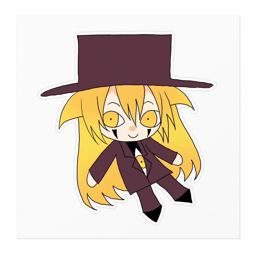 アレさんミニキャラステッカー