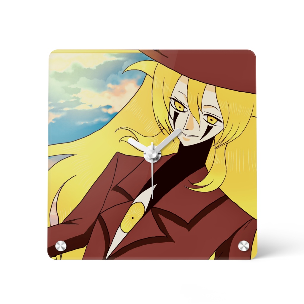 下坂アレハンドロアクリル時計2