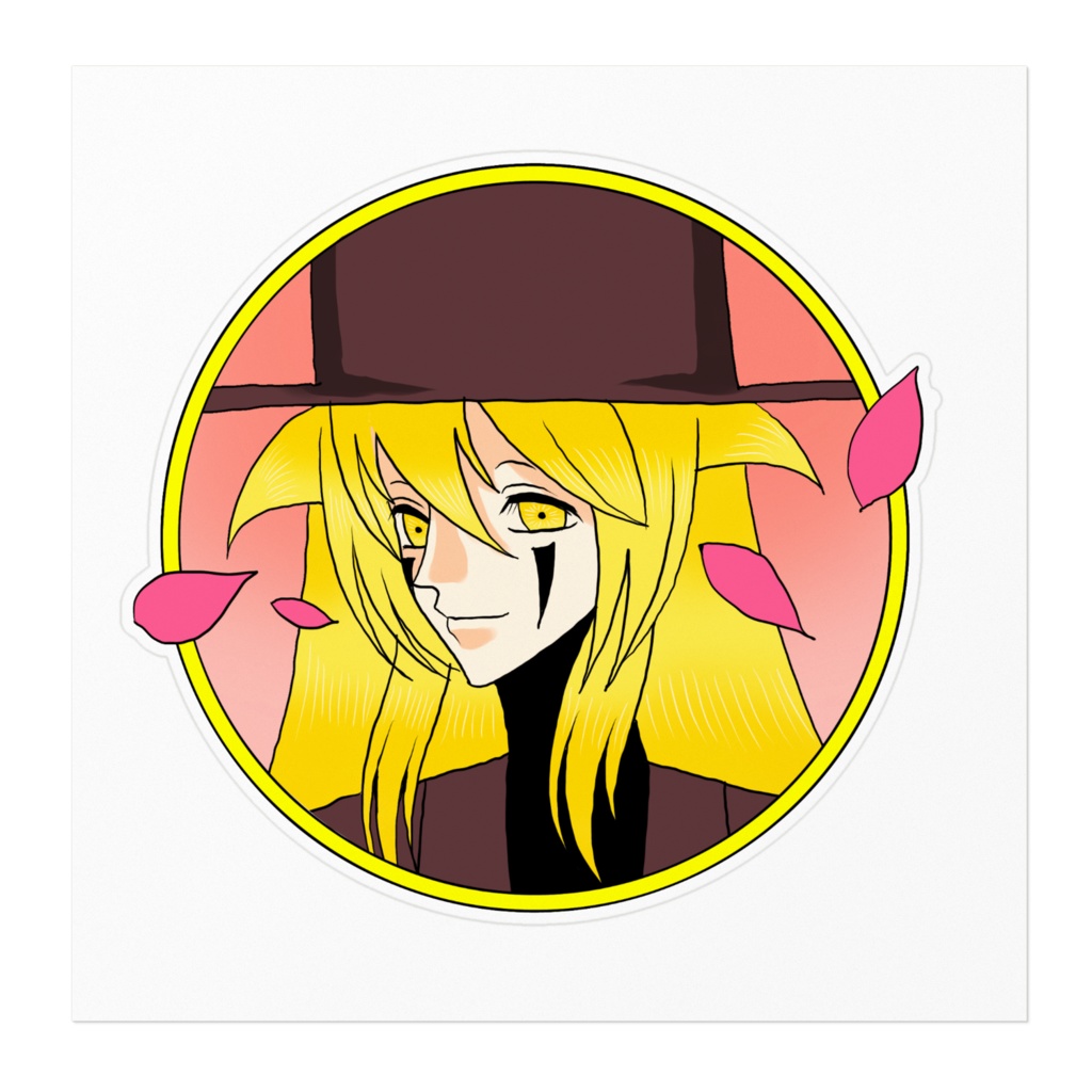 下坂アレハンドロステッカー