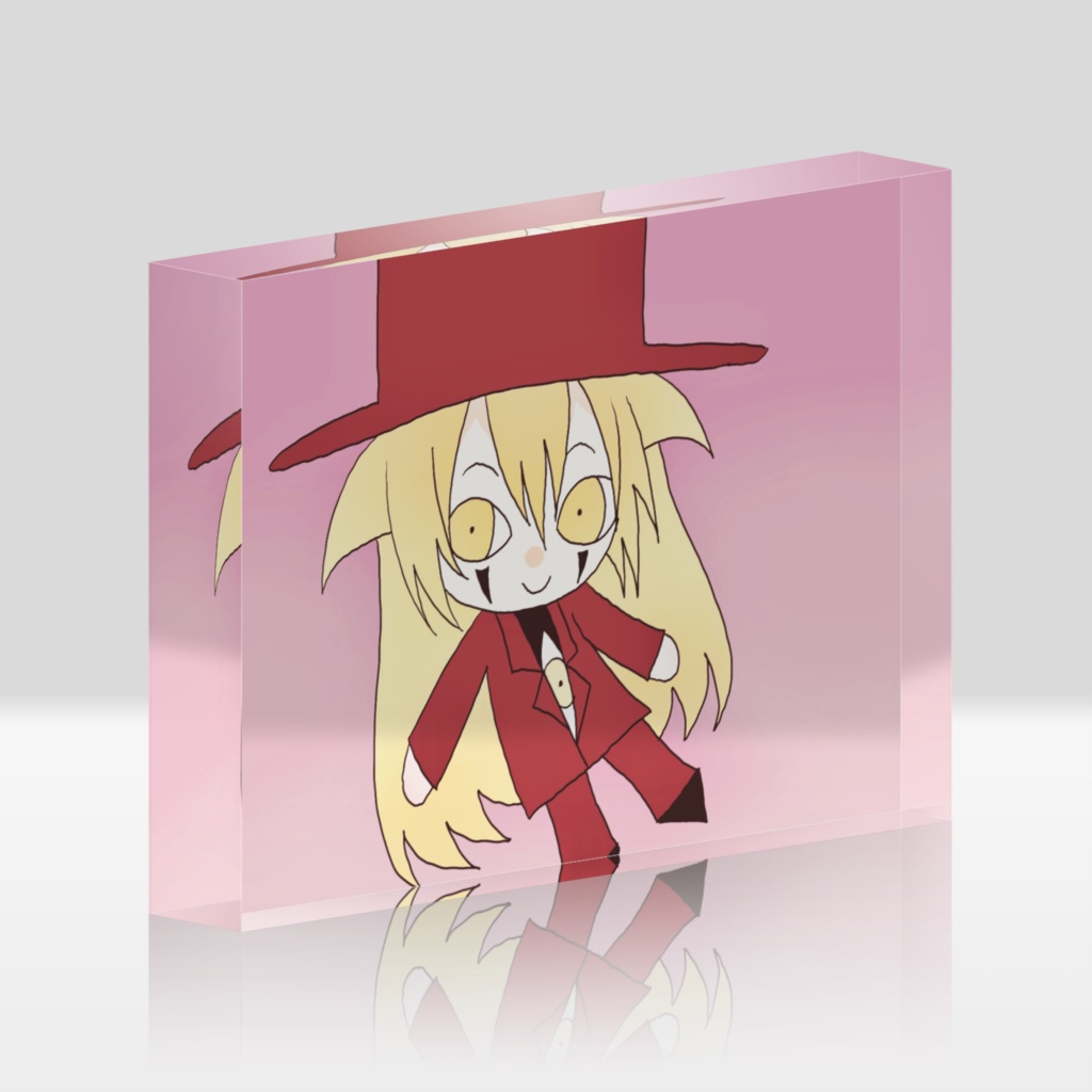 アレさんミニキャラアクリルブロッククリア