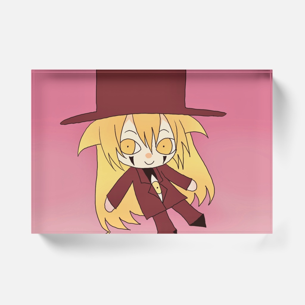 アレさんミニキャラアクリルブロッククリア