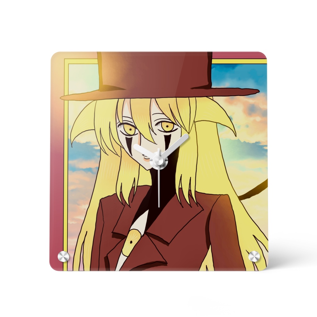 下坂アレハンドロアクリル時計