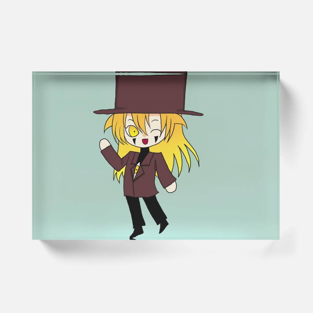 アレさんミニキャラアクリルブロッククリア