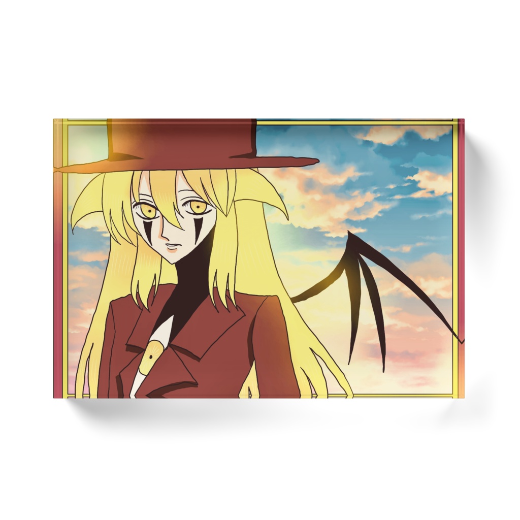 下坂アレハンドロアクリルブロック