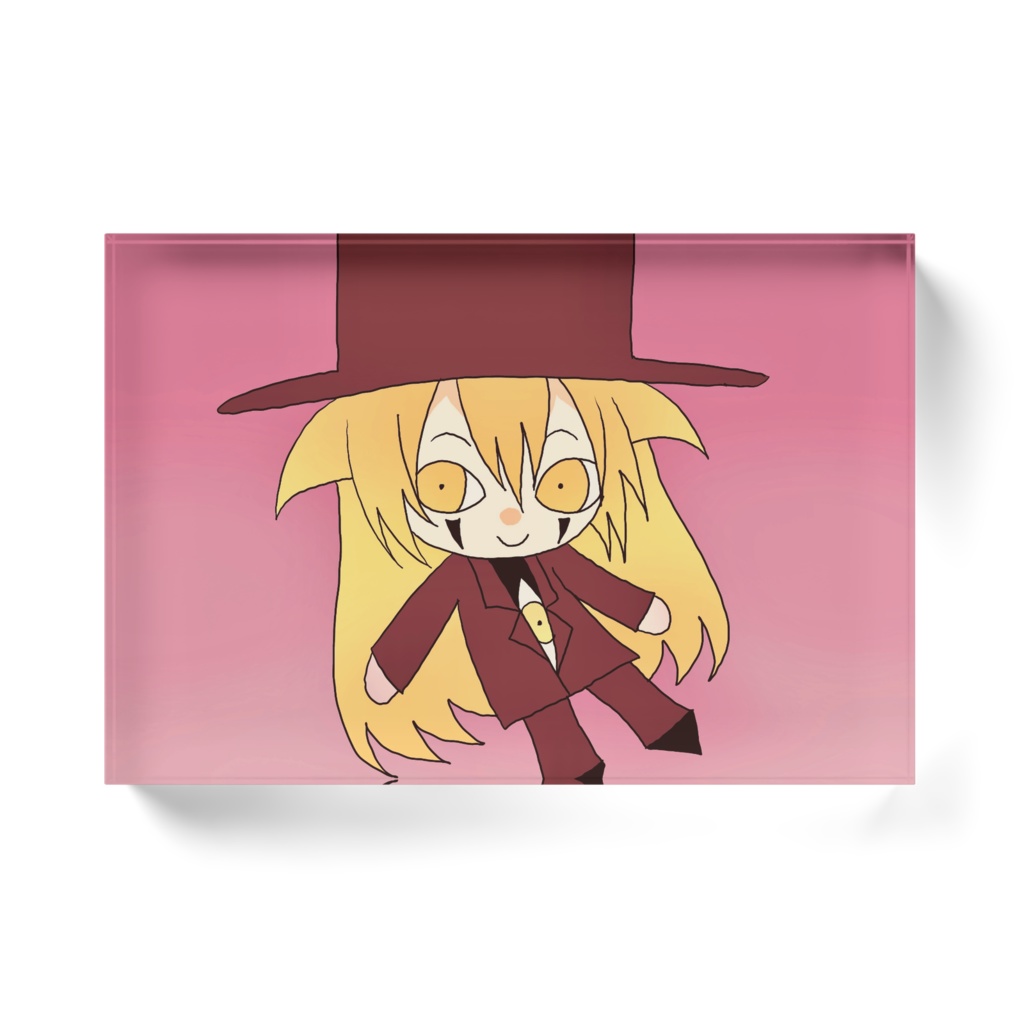 下坂アレハンドロアクリルブロック