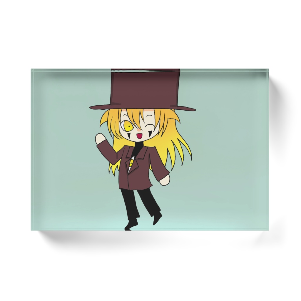 下坂アレハンドロアクリルブロック