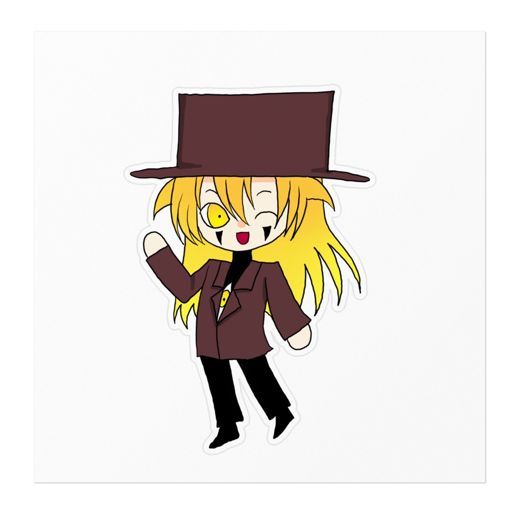 アレさんミニキャラステッカー