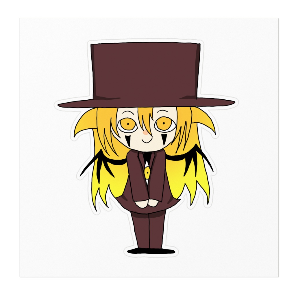 アレさんミニキャラステッカー